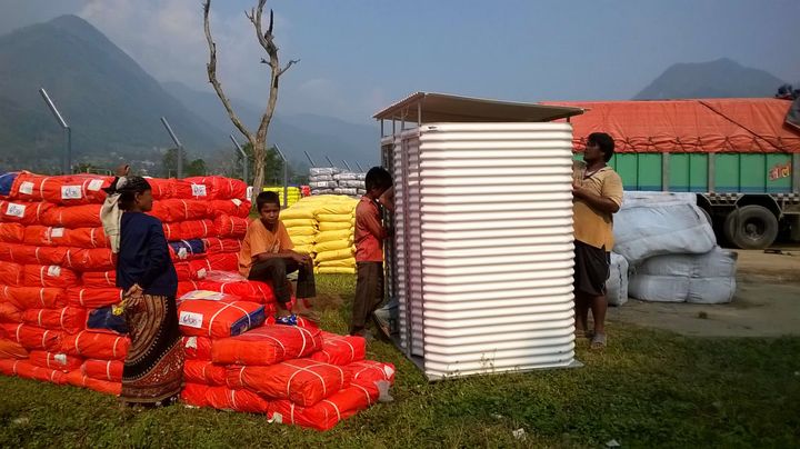 I 2015 samlede Salling Groups kunder og ansatte næsten 610.000 kroner ind til ofrene for de store jordskælv i Nepal.