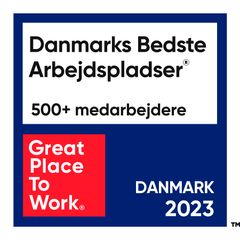 Arbejdskulturorganisationen Great Place to Work kårer hvert år Danmarks bedste arbejdspladser.