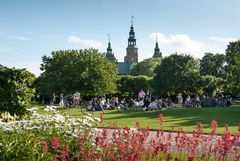 Rosenborg set fra Kongens Have. Foto: Thomas Rahbek