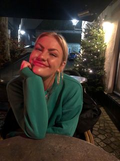 Carina Lindegaard skal i år være frivillig på Blå Kors' værested i Aabenraa, Den Blå Oase.