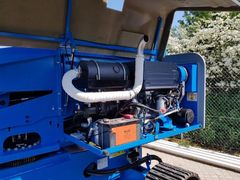 Den oprindelige trecylindrede Deutz-motor på 48 hk måtte udskiftes med et firecylindret familiemedlem på 74 hk for at kompensere for effekttabet på 30 procent i den tynde luft, 3350 meter over havets overflade. Foto: PR.