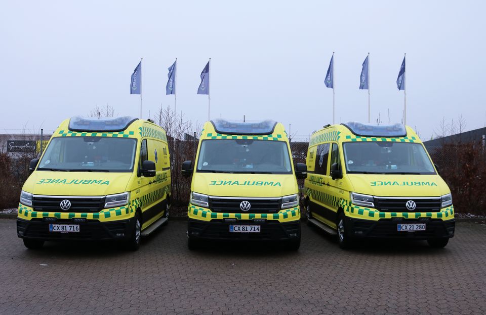 Region Midt ambulancer