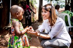 Prinsesse Marie var tidligere på året på en arbejdsrejse til Uganda med Folkekirkens Nødhjælp. Foto: Bax Lindhardt