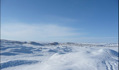 Indlandsisen ved Kangerlussuaq.