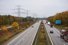 Sønderjyske Motorvej E45-E20 ved Kolding. Foto: Vejdirektoratet