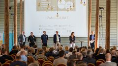 Paneldebat på Dansk Bioøkonomi Konference 2022. Foto: Jonas Bonde.