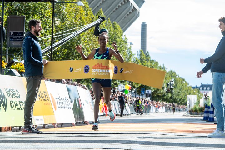 Tadu Teshome blev den bedste kvinde i tiden 66:13