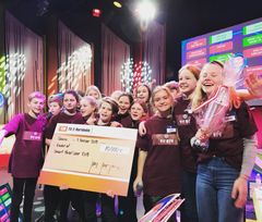 Sidste års vindere af ’Danmarks klogeste Klasse’