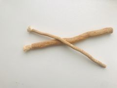 Sådan bruger du en miswak. Kvisten eller roden skal have størrelse som en tyk blyant. Inden brug skal barken i den ene ende skæres eller bides af. Og så er det bare at gå i gang med at tygge kvisten indtil den trevler, så man kan børste med den. Flere forskellige plantearter er anvendelige, men den mest populære er planten Salvador persica, som også bliver kaldt arak, sennepstræ eller tandbørstetræ.