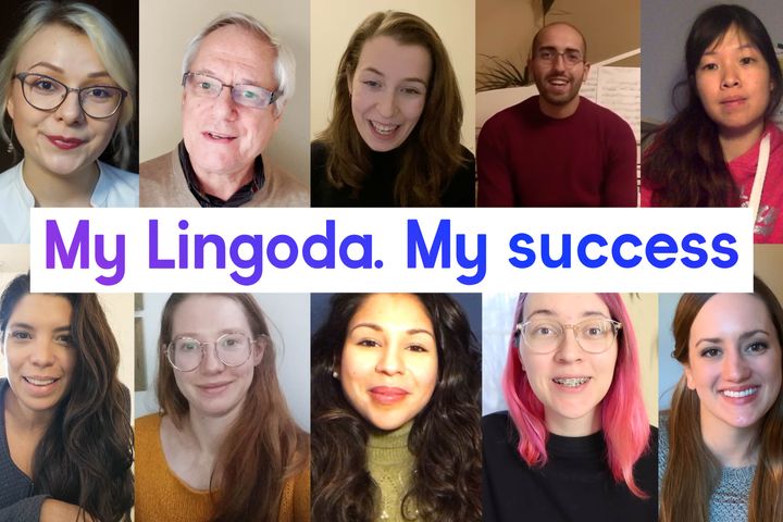 Lingoda celebrates language learning as a life-changing experience with the campaign My Lingoda. My Success