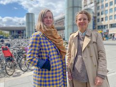 Gunvor Riber Uggerhøj og Sofie Kirt Strandbygaard er seniorkonsulenter i bæredygtig mobilitet i NIRAS, og deltager begge i det internationale forskningsprojekt TOD2, der skal skabe rammerne for fremtidens bæredygtige byer. (Foto:NIRAS)
