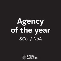 Det danske kreative bureau &Co. kåret til verdens bedste ved prisshowet Epica Awards