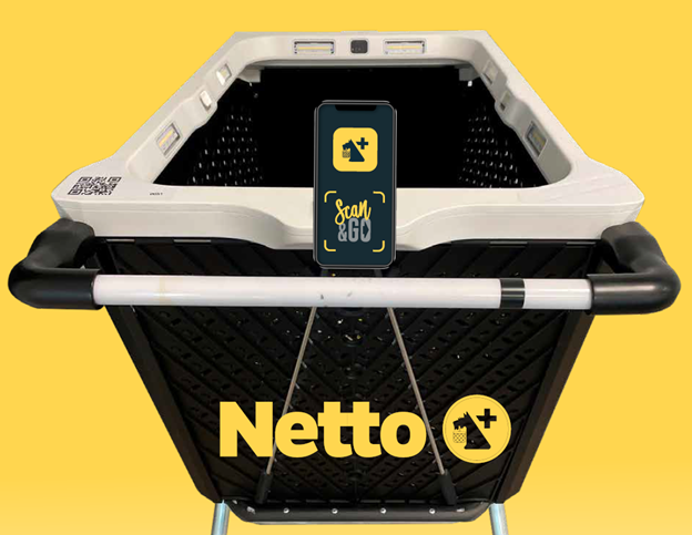 præsentation Modsætte sig lunken Spring køen over: Netto er som de første i Europa klar med digital  indkøbsvogn | Salling Group