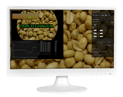 Snackproducenten i Orkla-koncernen, KiMs, kan se om deres peanuts er perfekt ristede, fordi et digitalt mikroskop kan farvebestemme. Så kan kvaliteten måles og dokumenteres, altimens reklamationer bliver en by i Rusland.