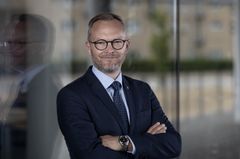 Adm. direktør Klaus Skjødt kan se tilbage på et meget travlt år i Sparekassen Kronjylland.