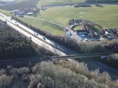 Vejdirektoratet sender projektforslaget for 3. etape af Kalundborgmotorvejen i høring. Foto: COWI