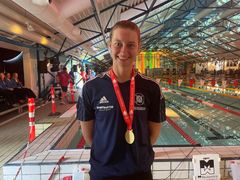 Helena Rosendal Bach vand guld i 200 meter butterfly