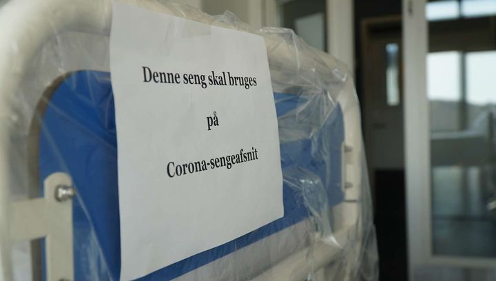 Region Sjællands sygehuse lukker nu ned for corona-afsnittene. På grund af få indlagte bliver patienterne nu behandlet som en del af den almindelige drift på de medicinske afdelinger. Foto: Jakob Gandløse