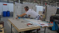 Flisemurer Samuel Birk Axelsen, Foto: SkillsDenmark (skal krediteres)