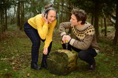 Koreograf Kirstine Kyhl Andersen og komponist Niels Bjerg. Foto : pressefoto.