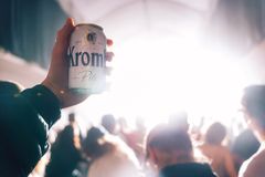 Krombacher debuts at the Iceland Airwaves Festival.