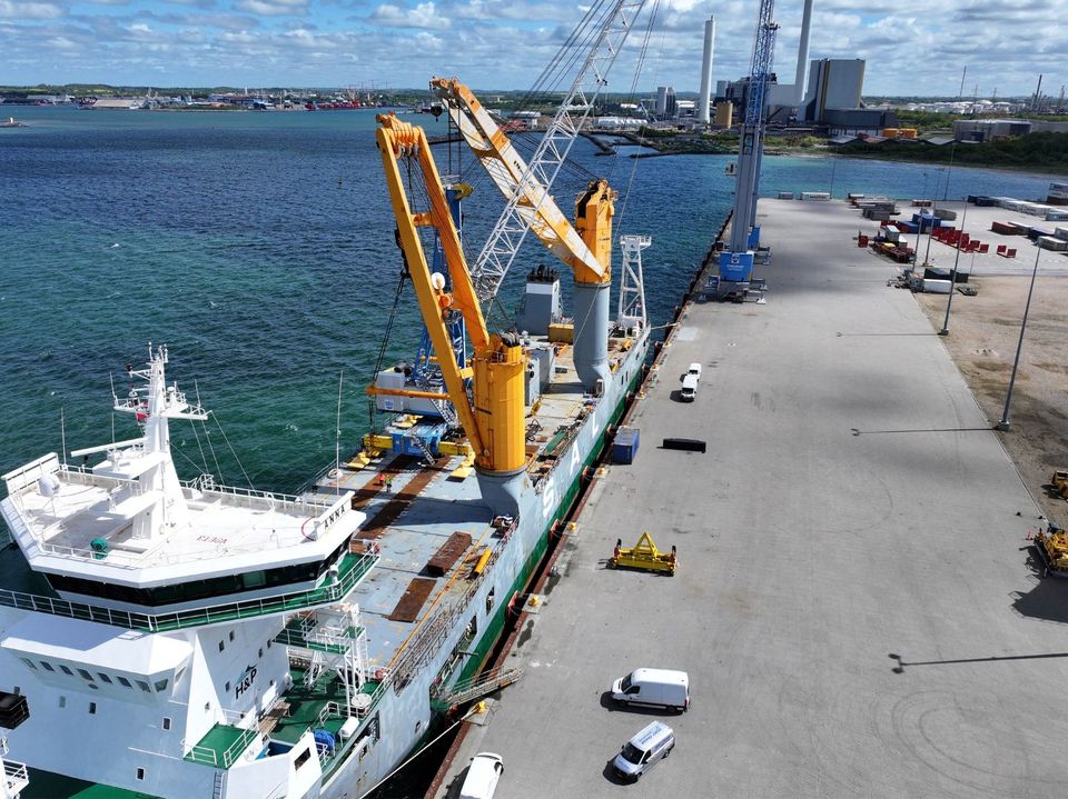 Lastning af Fantuzzikran