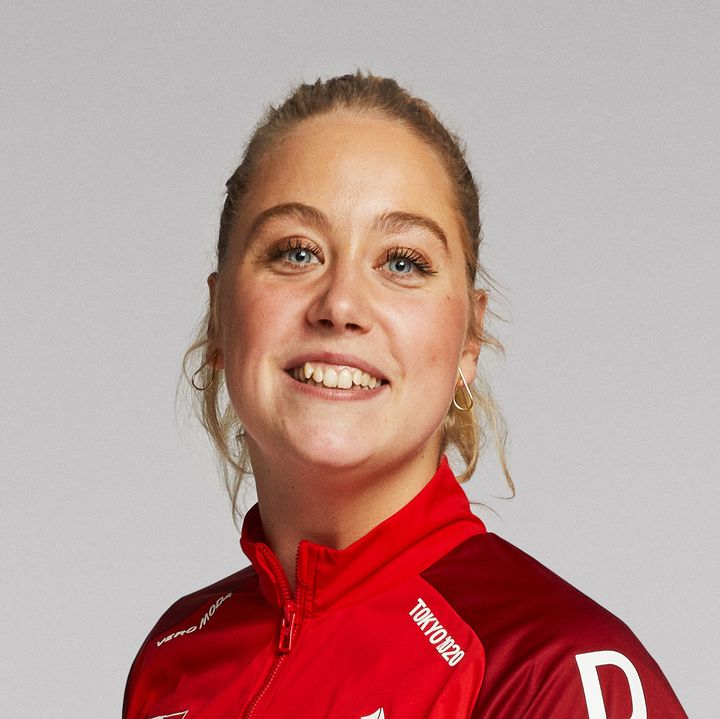 Amalie Vinther. Foto: BESTSELLER for DIF og Team Danmark