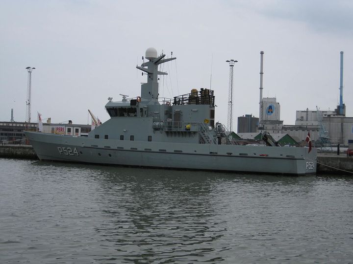 Søværnets fartøj Nymfen P524