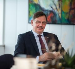 Estlands minister for økonomi & infrastruktur, Taavi Aas. Foto: Esbjerg Kommune