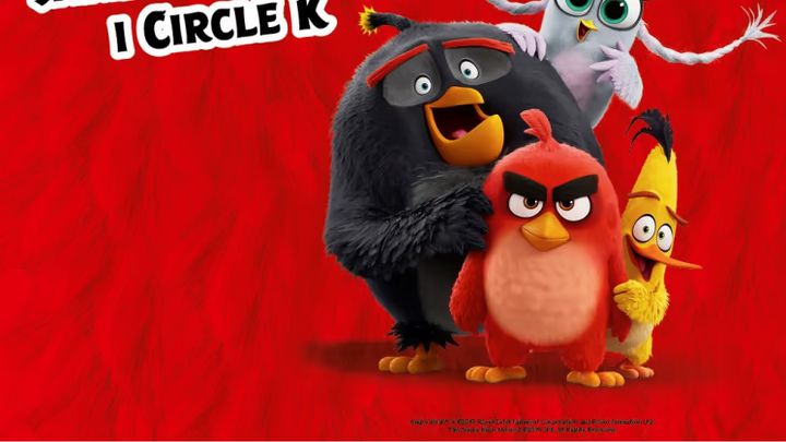 Samlekampagne med de populære Angry Birds figurer hos Circle K.