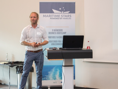 Mads Billesø, senior projekt manager for innovation og partnerskaber i DFDS. Foto: MARLOG