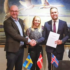 Loá Kristjansdottir og Albert Magnusson (th.) har lavet en franchiseaftale med Lindex, der gælder i Island og Danmark og herunder Færøerne og Grønland. Foto: PR.