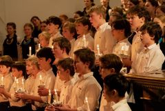 The Danish Boys Choir and Shchedryk choir. Photo by Alex Samorodov