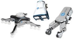 OnRobots produktsortiment omfatter i dag et bredt udvalg af end-of-arm-værktøjer, herunder elektriske gribere, kraft/momentsensorer, en vakuumgriber, den prisvindende Gecko Gripper og værktøjsskiftere.