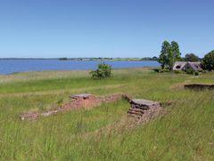 Dronningholm Slotsruin, hvor du kan deltage i arrangement 6. august.