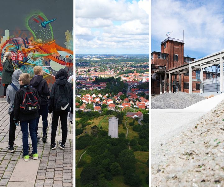 Næstved Kommunes nye vision "Mærk Næstved" har tre pejlemærker: Børn og unge, byudvikling, erhverv og bæredygtighed