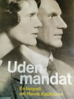 Bog og Bio i Korskilde præsenterer: ”Uden Mandat”. Foto: Gyldendals Forlag.