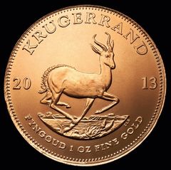 Krugerrand er oprindeligt en sydafrikansk guldmønt, hvis formål var at omgå handelssanktioner mod landet i 1967. I dag er mønten bredt anerkendt og eftertragtet som valuta og samleobjekt. Foto: PR.