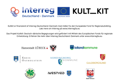 kultKIT: Dansk-tyske møder er finansieret af kultKIT-partnerne og med støtte fra Interreg Deutschland-Danmark og den Europæiske Fond for Regional Udvikling.