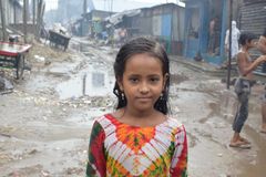 I slummen er børneægteskaber meget udbredt på grund af fattigdom og mangel på sikkerhed.