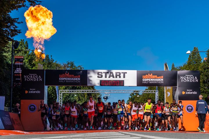 Cirka 20.000 deltog i Copenhagen Half Marathon 2022