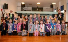 Sidste år vandt 1.a på fra Nors Skole konkurrencen