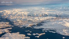 Afsmeltningen af Grønlands indlandsis fører til stigende vandstand verden rundt. Foto: Aarhus Universitet