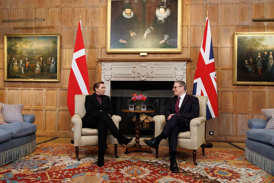 UK and DK Prime Ministers