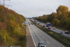 Sønderjyske Motorvej E45-E20 ved Kolding. Foto: Vejdirektoratet
