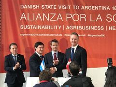 Sune Stampe Sørensen, direktør i Patent- og Varemærkestyrelsen, har underskrevet en patent-aftale mellem Danmark og Argentina. Det sker under statsbesøget i landet.