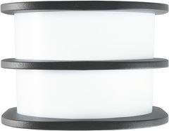 Livarno Lux LED-væglampe, tre forskellige varianter, 249 kr. pr. styk

•	Kan anvendes både indendørs og udendørs og beskyttet mod vandstråler (IP44)
•	Gengiver 16 millioner farver samt alle nuancer af hvid
•	62 x 16 mm (Ø x H)