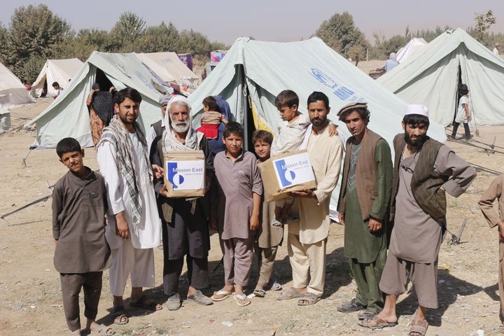 Fordrevne fra Kunduz modtog hjælpepakker fra Mission Øst sidste år. Hjælpeorganisationen er nu klar til hjælpe nye fordrevne.