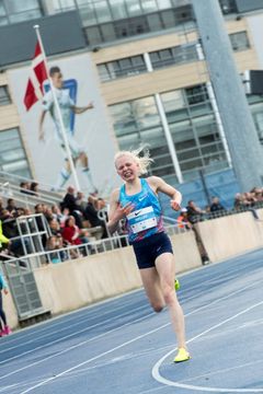 Anna Emilie Møller vandt 1500 meter ved Copenhagen Athletics Games. (Foto: Sparta)