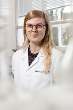 Ph.d.-studerende Charlotte Skjold Qvist Christensen. Foto: Nicolai Hildebrand.